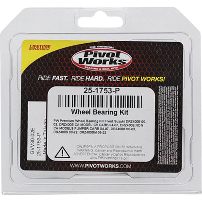 Pivot Works Wheel Bearing Kit - Premium 25-1753-P_1691859