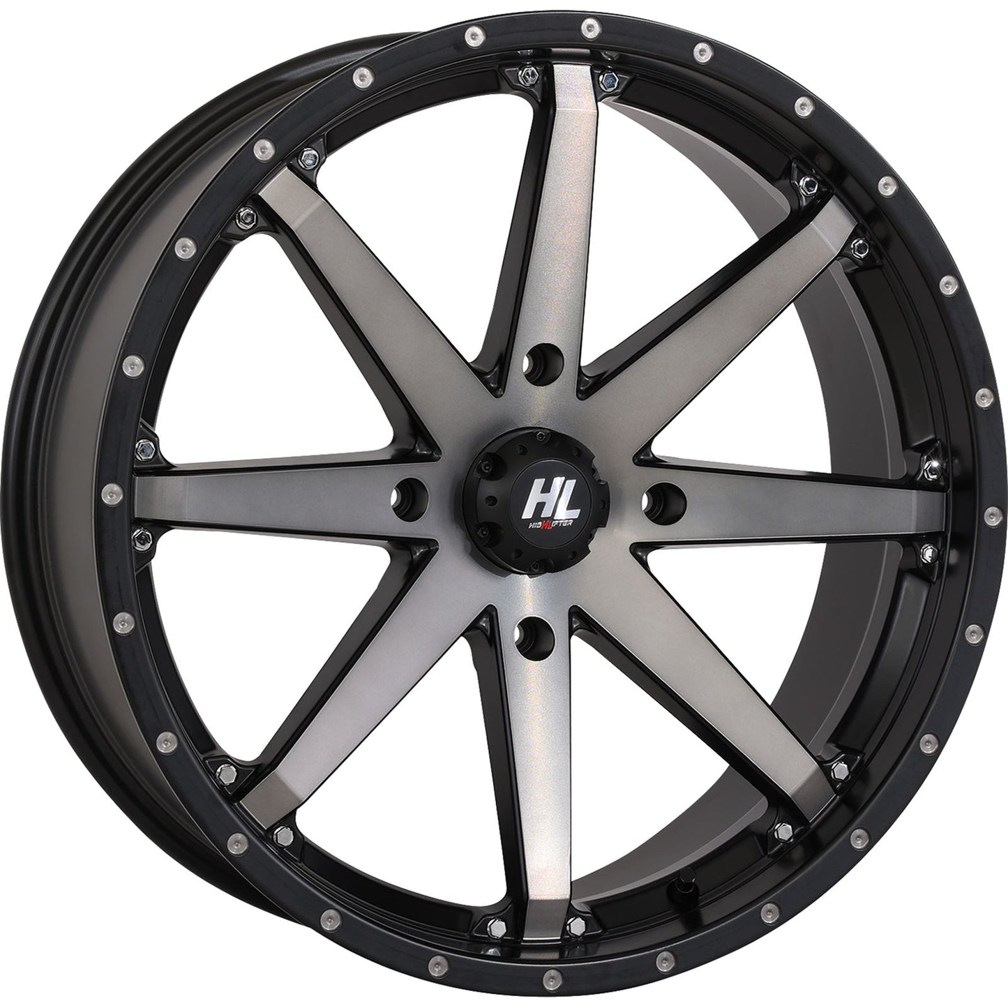 High Lifter Wheel HL10 Front/Rear Matte Black/Smoke 14x7 - 4/156 14HL10-1656_893693