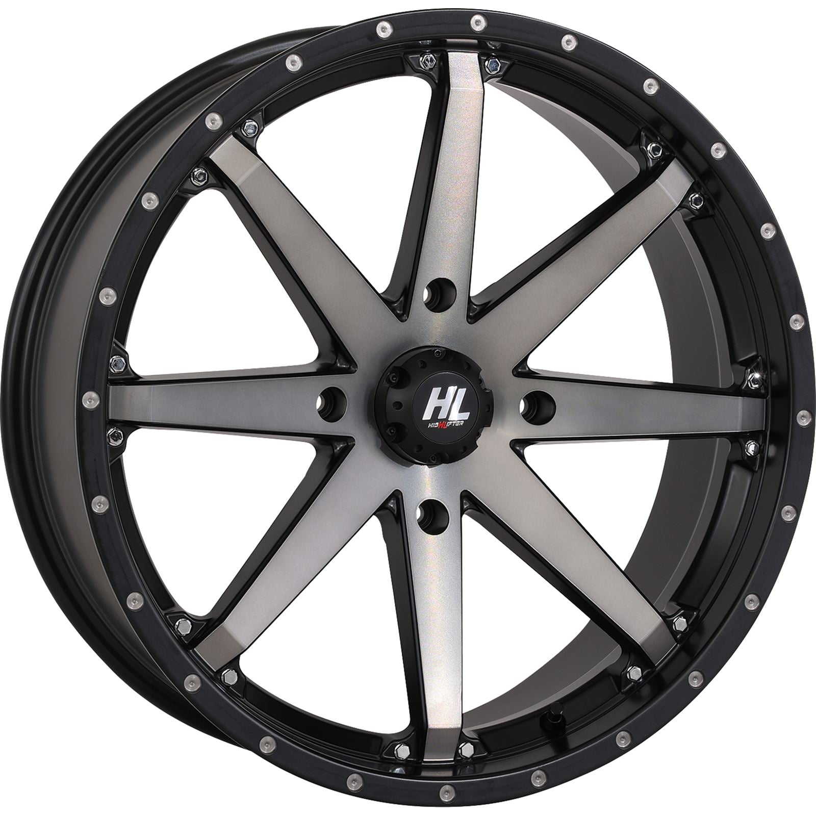 High Lifter Wheel HL10 Front/Rear Matte Black/Smoke 14x7 - 4/156 14HL10-1656_893693