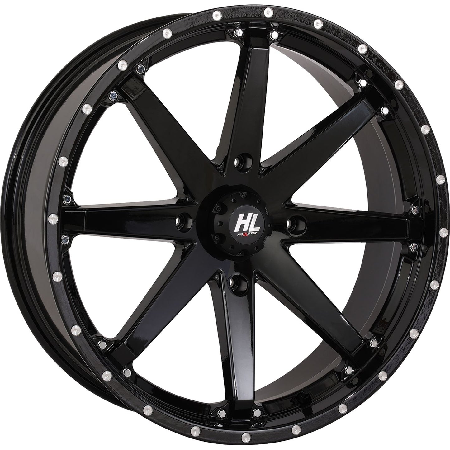 High Lifter Wheel - HL10 - Front/Rear - Gloss Black - 15x7 - 4/137 - 5+2 15HL10-1237_893699
