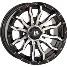 High Lifter Wheel HL21 Front/Rear Gloss Black w/Machined 14x7 - 4/156 [MPN: 14HL21-1156]_893690