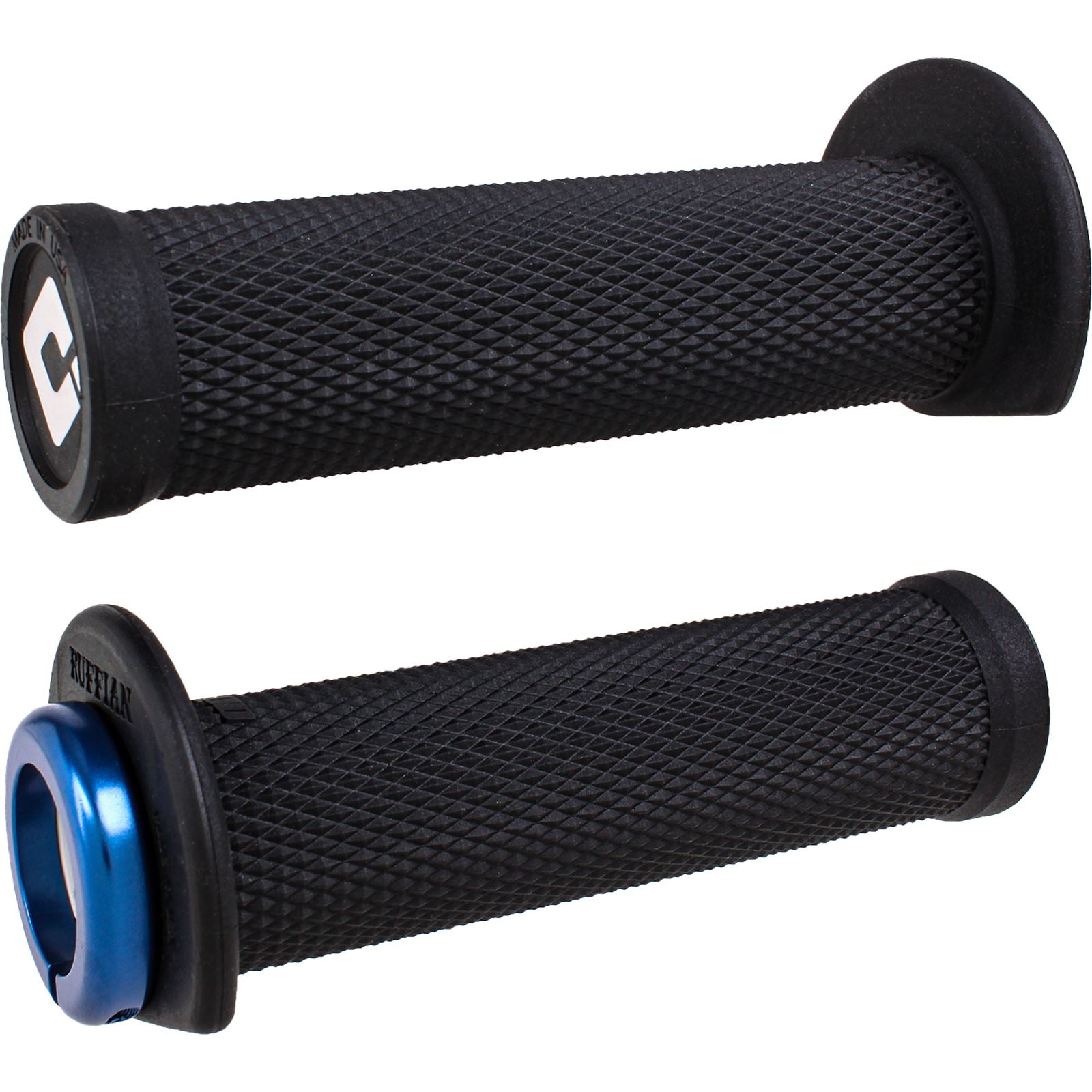 ODI Ruffian Grips - ATV/PWC - Black/Blue [MPN: J33RFB-U]_1103101