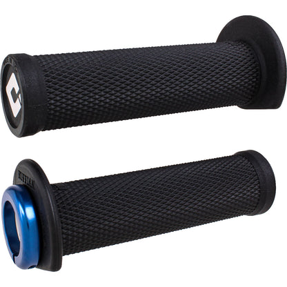 ODI Ruffian Grips - ATV/PWC - Black/Blue [MPN: J33RFB-U]_1103101
