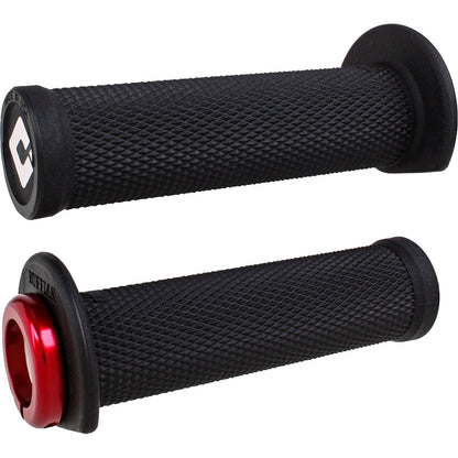 ODI Ruffian Grips - ATV/PWC - Black/Red [MPN: J33RFB-R]_1103100