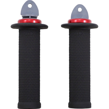 ODI Ruffian Grips - ATV/PWC - Black/Red [MPN: J33RFB-R]_1102948