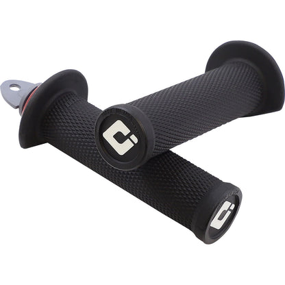 ODI Ruffian Grips - ATV/PWC - Black/Red [MPN: J33RFB-R]_1102947