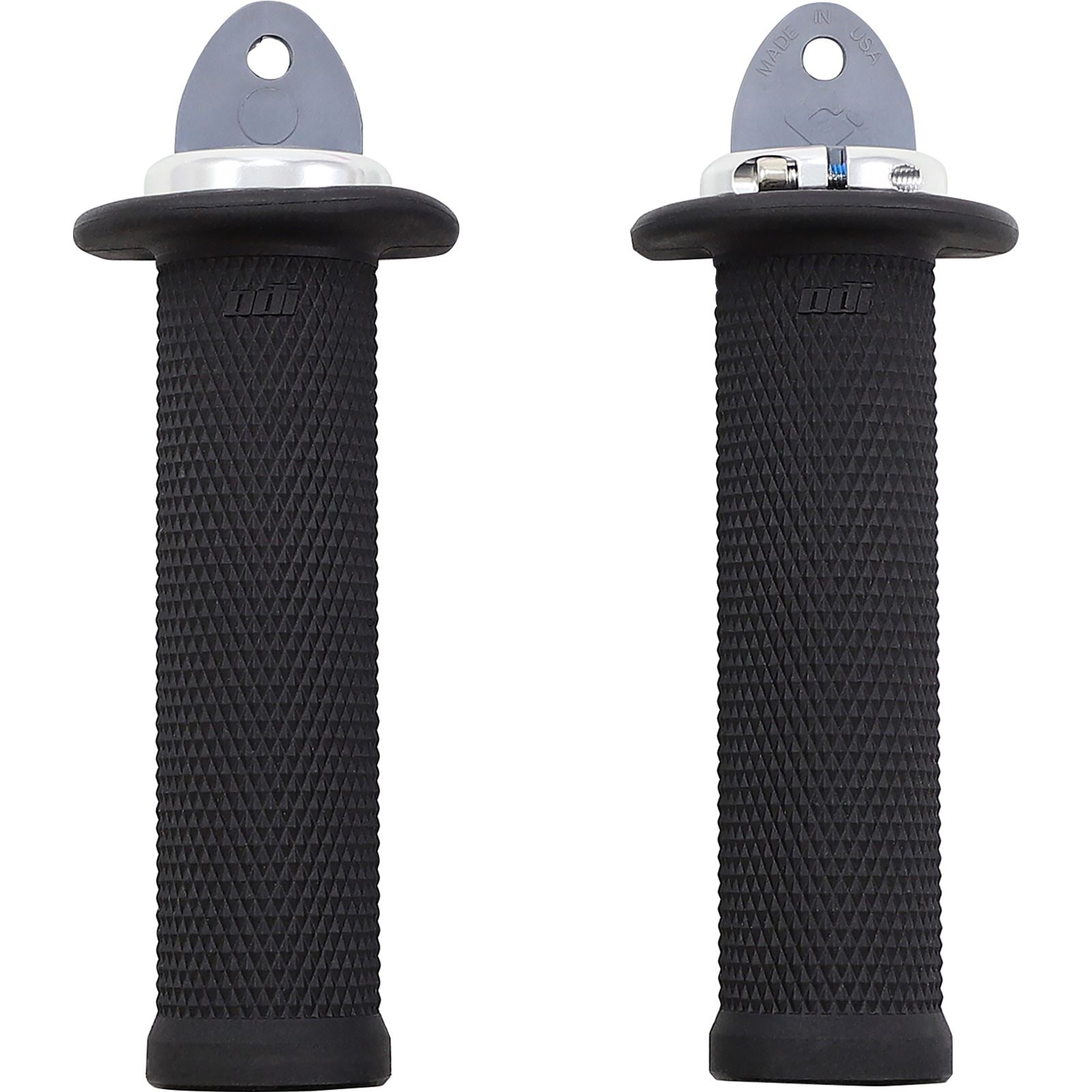 ODI Ruffian Grips - ATV/PWC - Black/Silver [MPN: J33RFB-S]_1102946