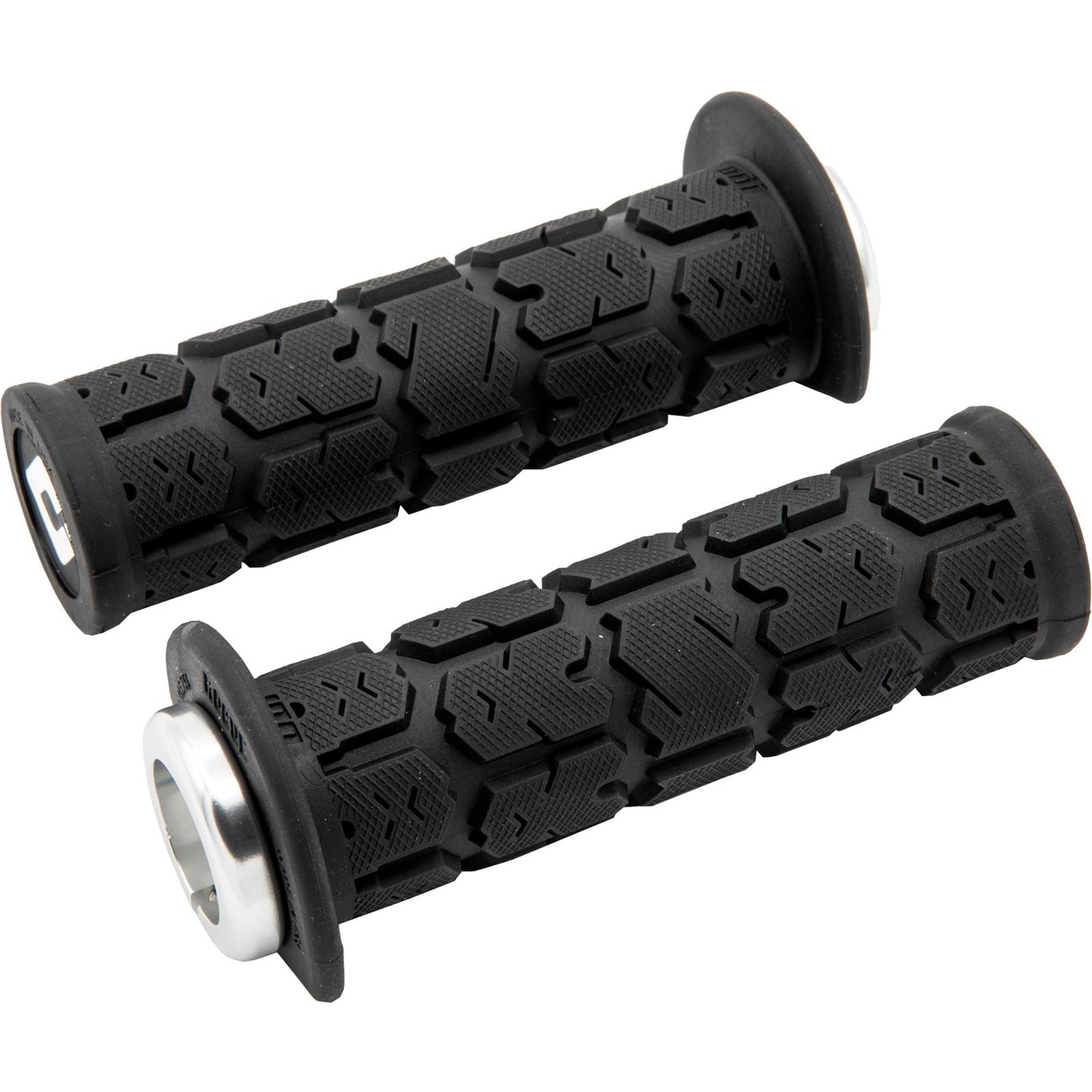 ODI Rogue Grips - ATV/PWC - Black/Silver [MPN: J33RGB-S]_1103106