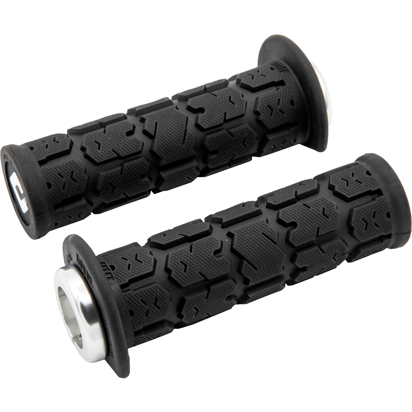 ODI Rogue Grips - ATV/PWC - Black/Silver [MPN: J33RGB-S]_1103106