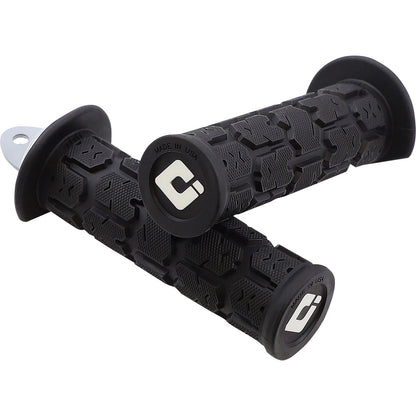 ODI Rogue Grips - ATV/PWC - Black/Silver [MPN: J33RGB-S]_1102986