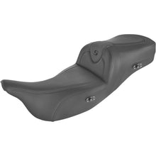 Saddlemen Heated RoadSofa™ Seat - Without Backrest Black w/Black Stitching 808-07B-187THCT_893761
