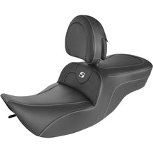 Saddlemen Roadsofa™ Seat - Carbon Fiber with Backrest 897-06-185BR_893815