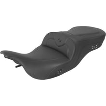 Saddlemen Heated RoadSofa™ Seat - Without Backrest - Black W/Black Stitching 897-07-187HCT_893826