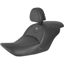 Saddlemen Roadsofa™ Carbon Fiber Heated Seat - Black - With Backrest H23-20-185BRHCT_893833