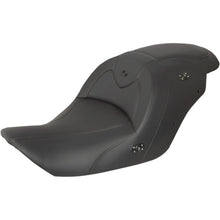 Saddlemen Seat - RoadSofa™ - w/o Backrest - Black W/Black Stitching - Heated H23-20-187HCT_893838