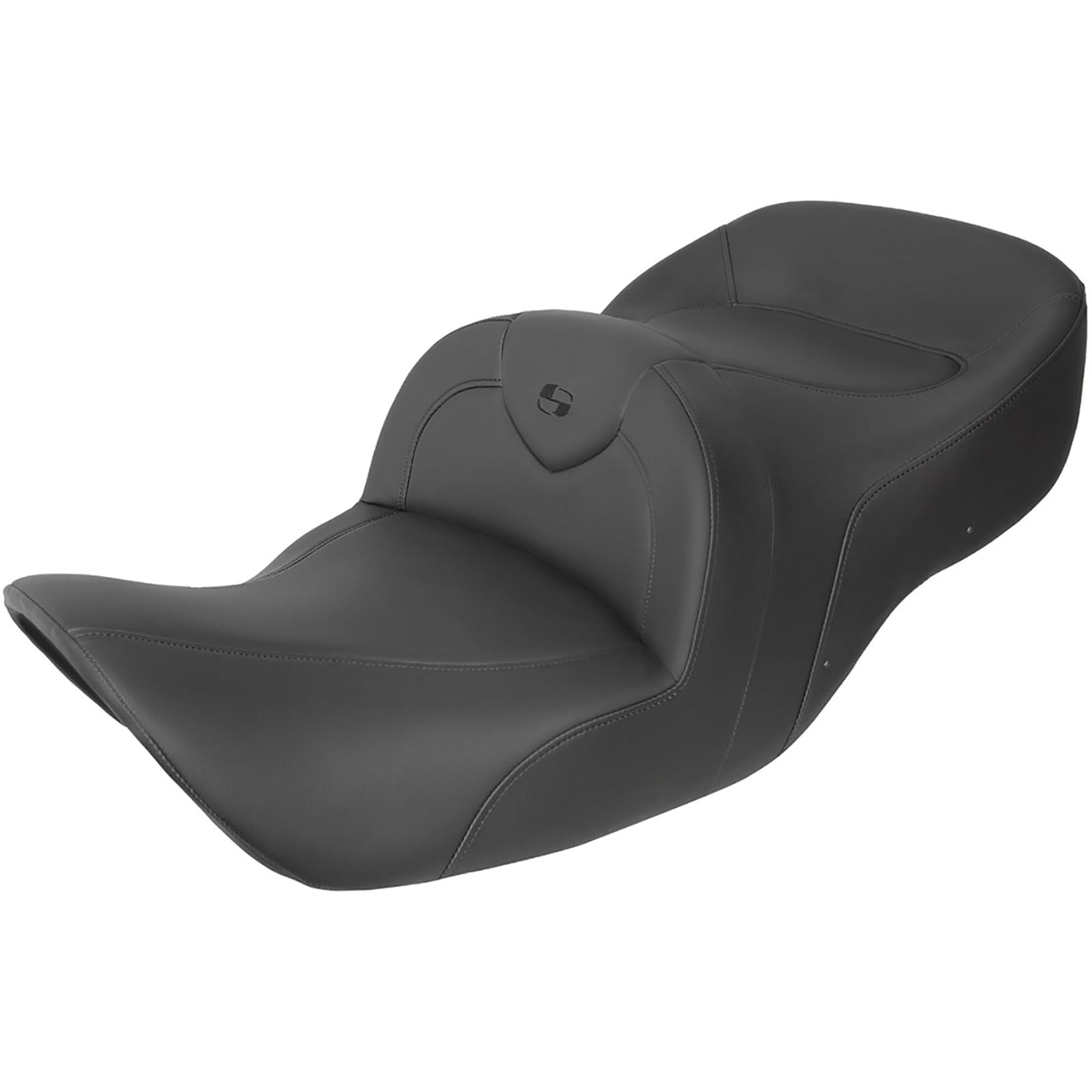 Saddlemen RoadSofa™ Seat - w/o Backrest - Black W/Black Stitching H01-07-187_893817