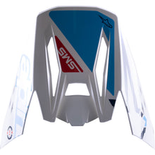 Alpinestars SM5 Visor - Action - White/Cyan/Blue [MPN: 8986022-2077]_898817