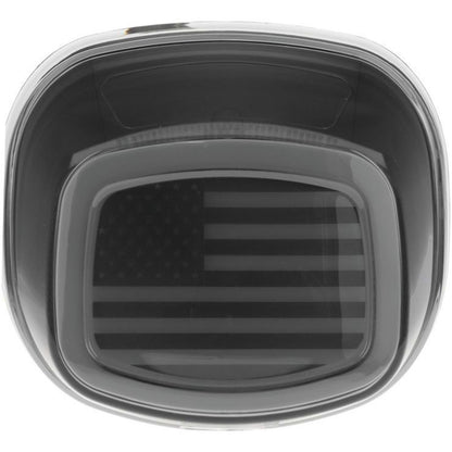 Kuryakyn Tracer US Flag LED Taillight - Smoke Lens without License Light 2927_944232