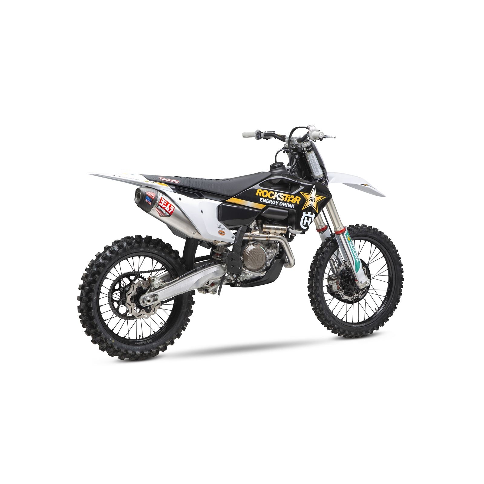 Yoshimura RS12 Series Exhaust System FS SS-AL-CF for HUS/KTM 262540S320_895762