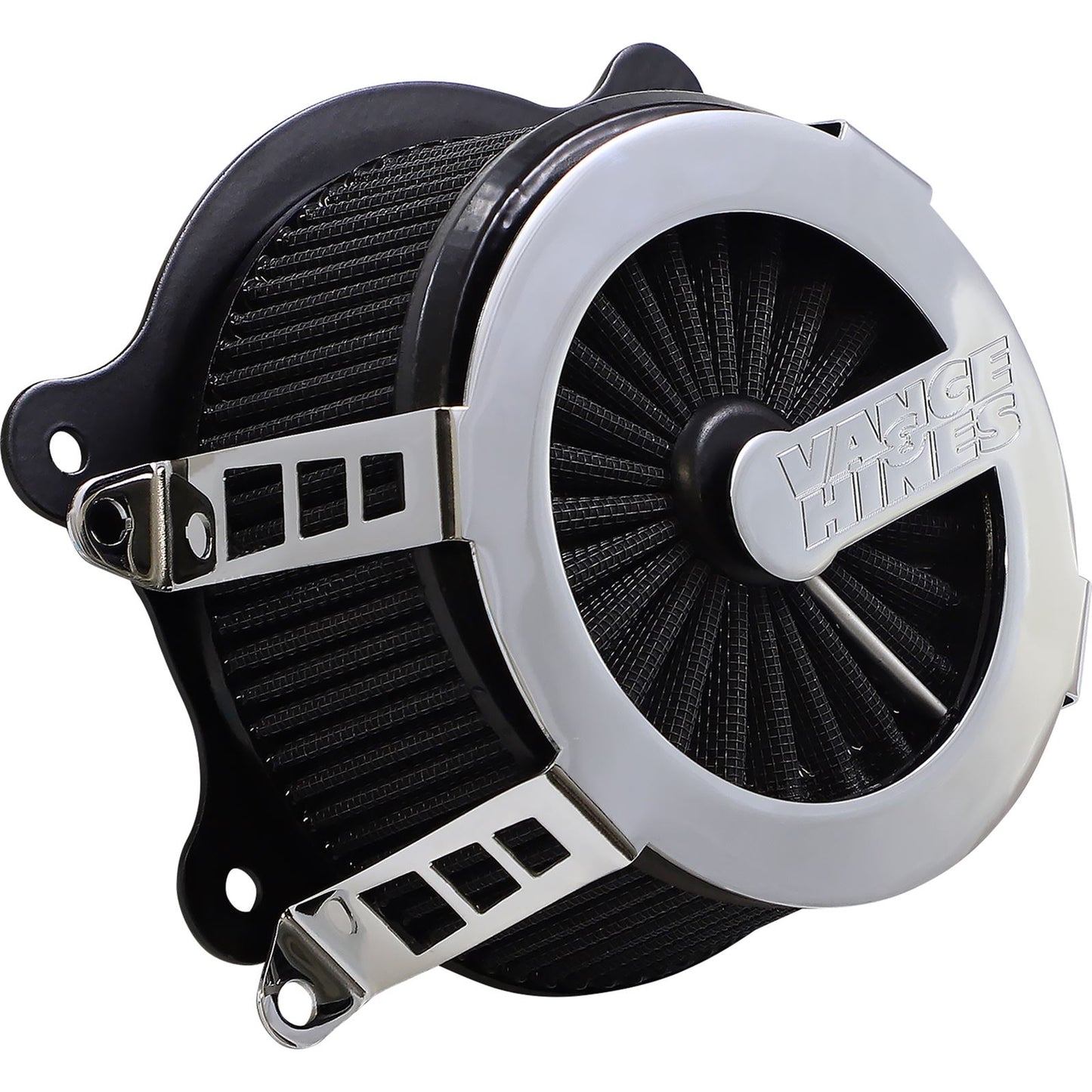Vance And Hines Cage Fighter Air Cleaner for M8 - Chrome 70356_1079402