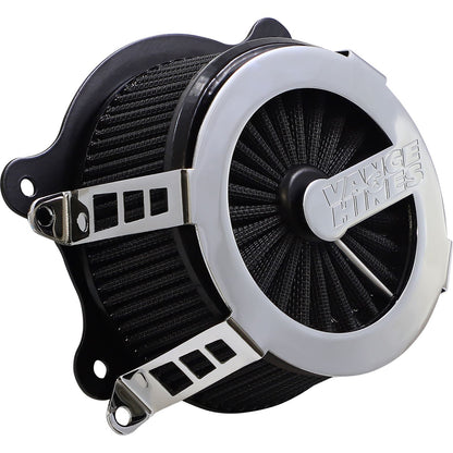 Vance And Hines Cage Fighter Air Cleaner for M8 - Chrome 70356_1079402