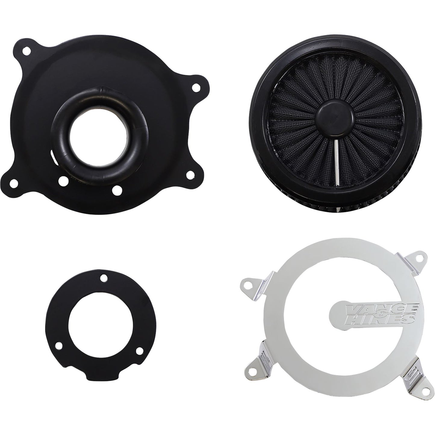 Vance And Hines Cage Fighter Air Cleaner - Chrome 70355_1079408