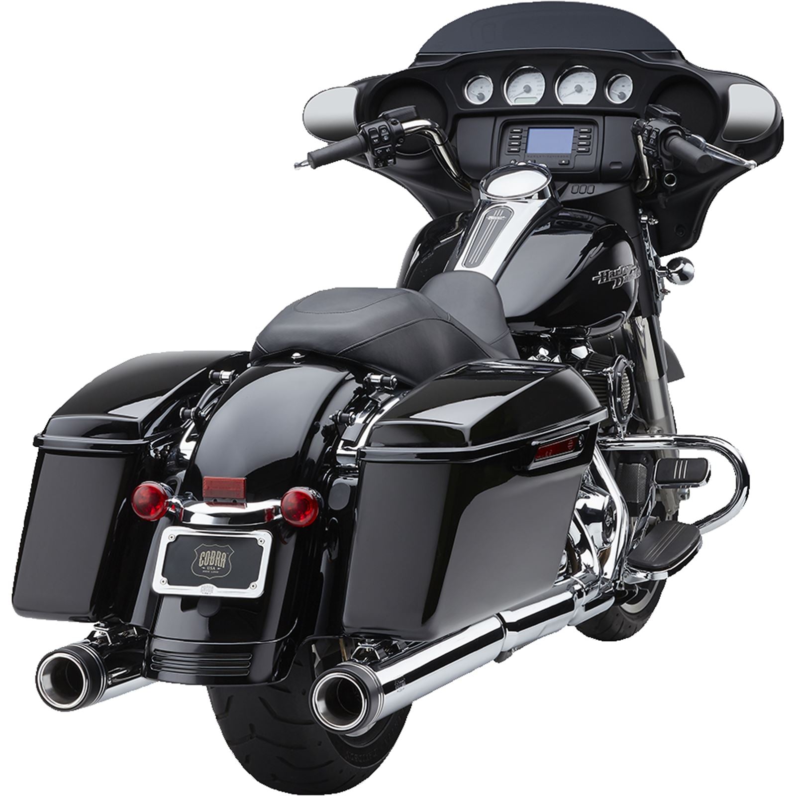 Cobra 4" Neighbor Haters Muffler - Chrome 6277_1096052
