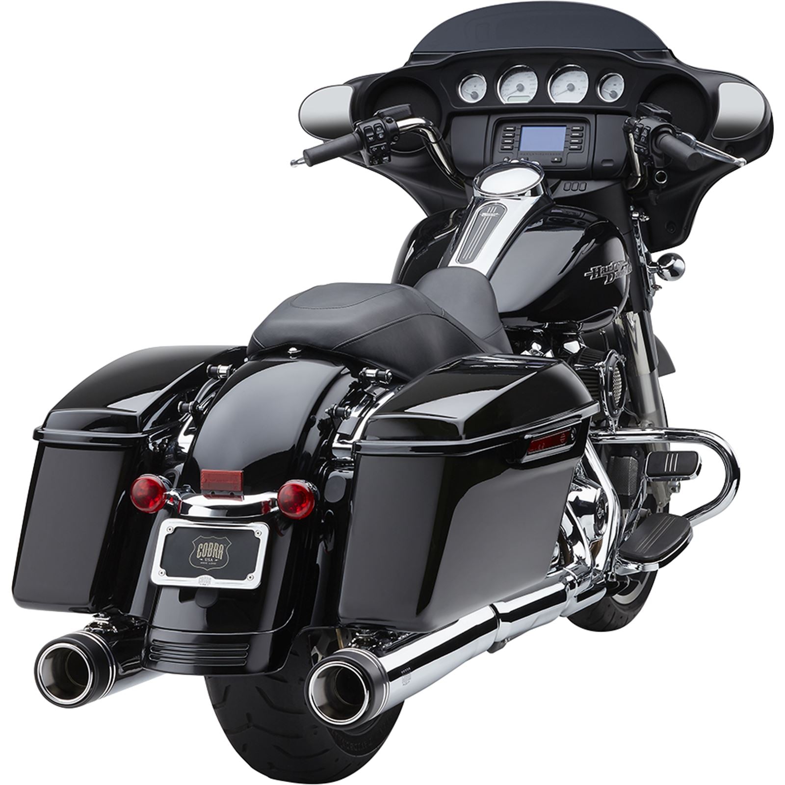 Cobra 4-1/2" Neighbor Haters Muffler - Chrome 6291_1096048