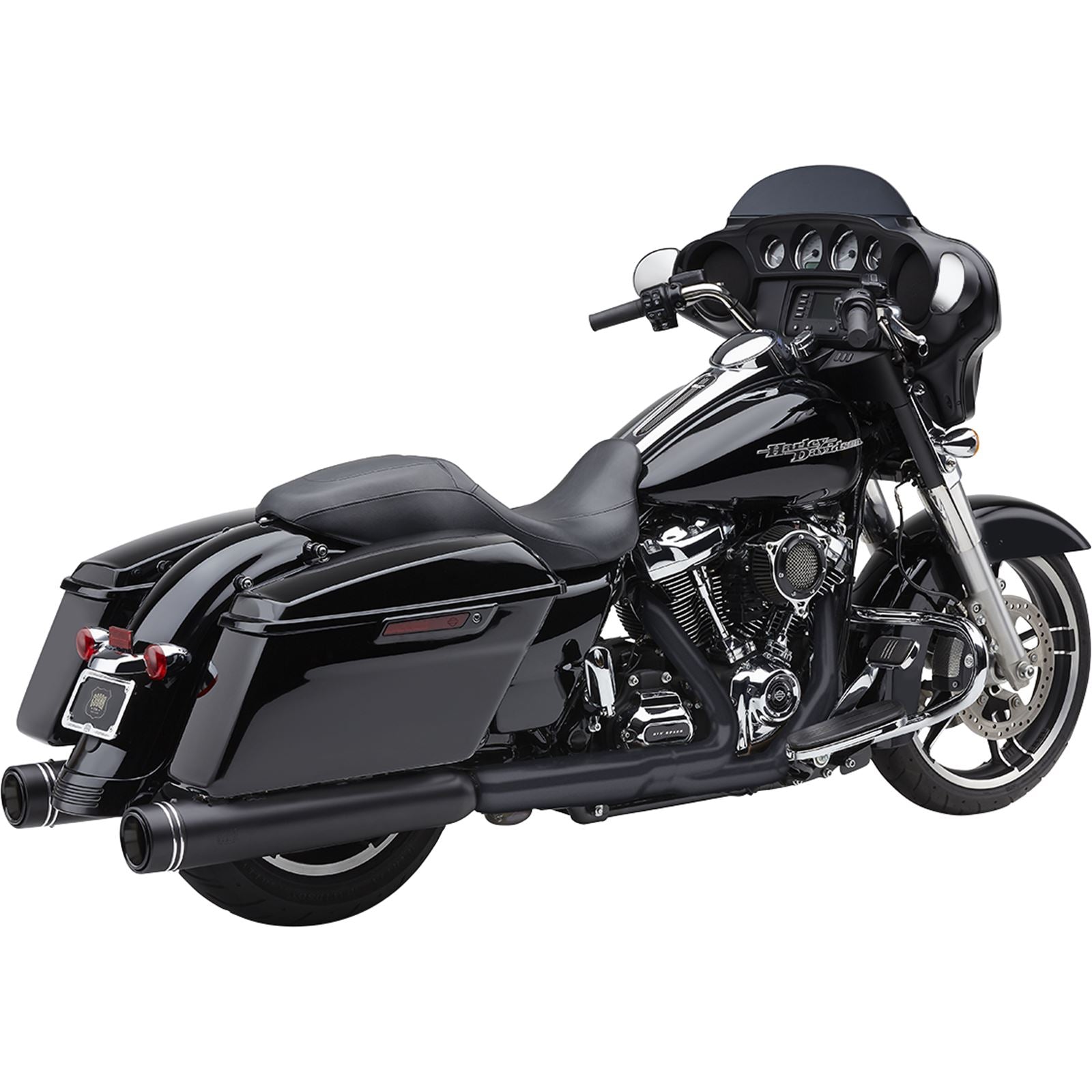 Cobra 4-1/2" Neighbor Haters Muffler - Black 6291RB_1096044