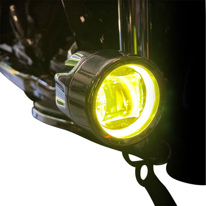 Custom Dynamics ProBeam Fog Light - Black - Yellow Lens PB-FOG-BCM-YB_1075834