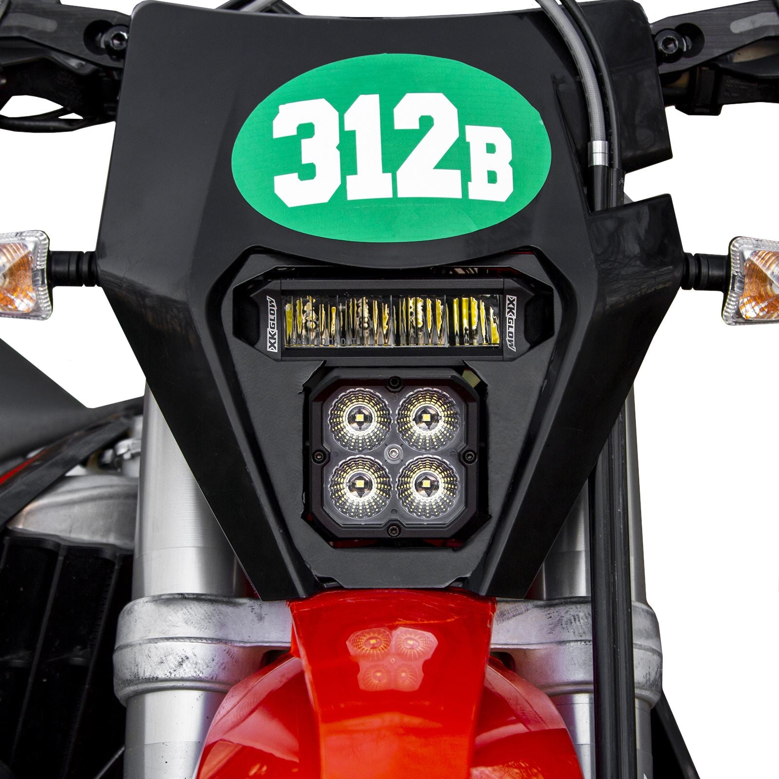 XKGlow Headlight Upgrade Kit for Gas Gas/ Husqvarna/ KTM Dual Sport Bikes XK-DS-KTM_907650