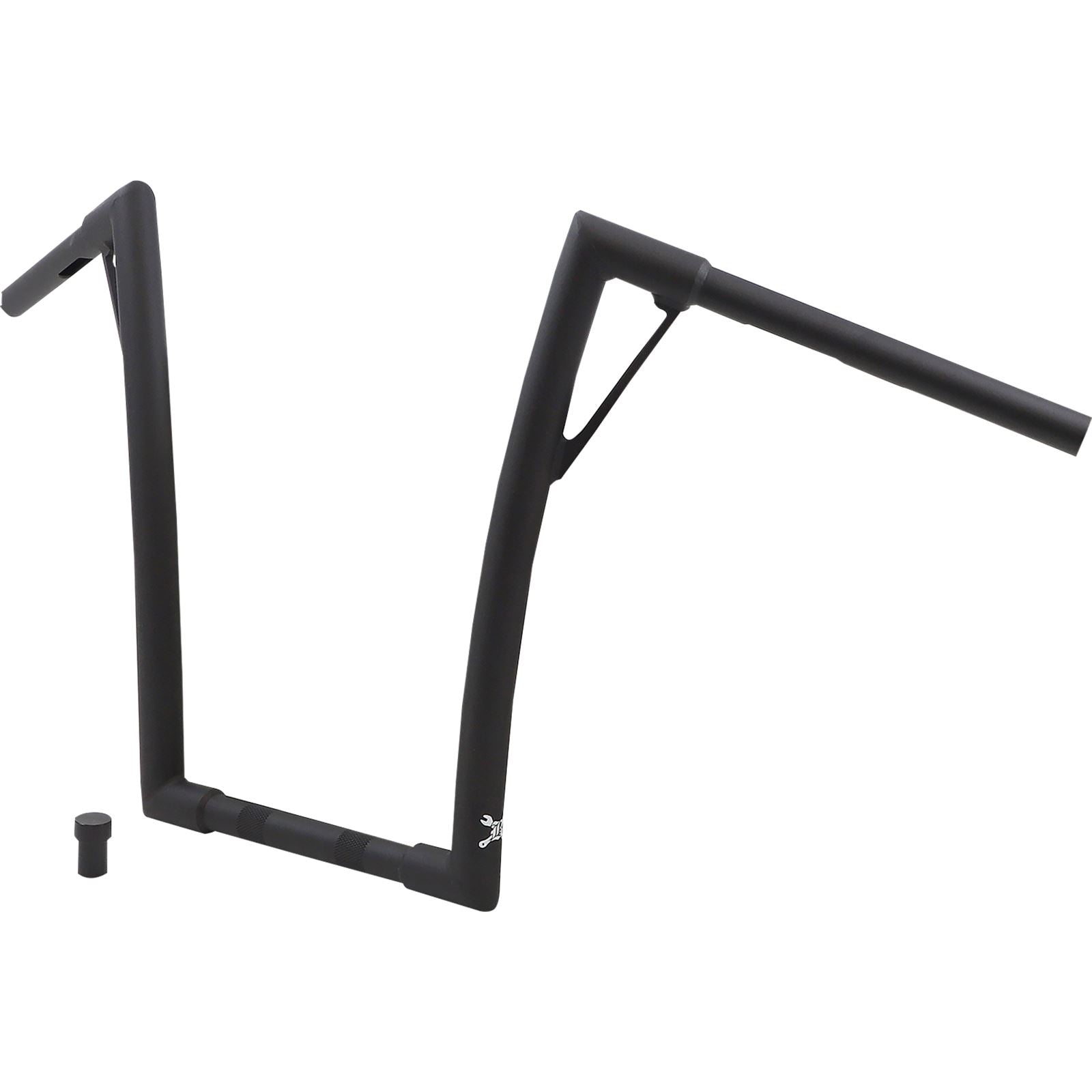 Burly Brand Handlebar - Louie - 16" - Textured Black B12-7008TB_1099281