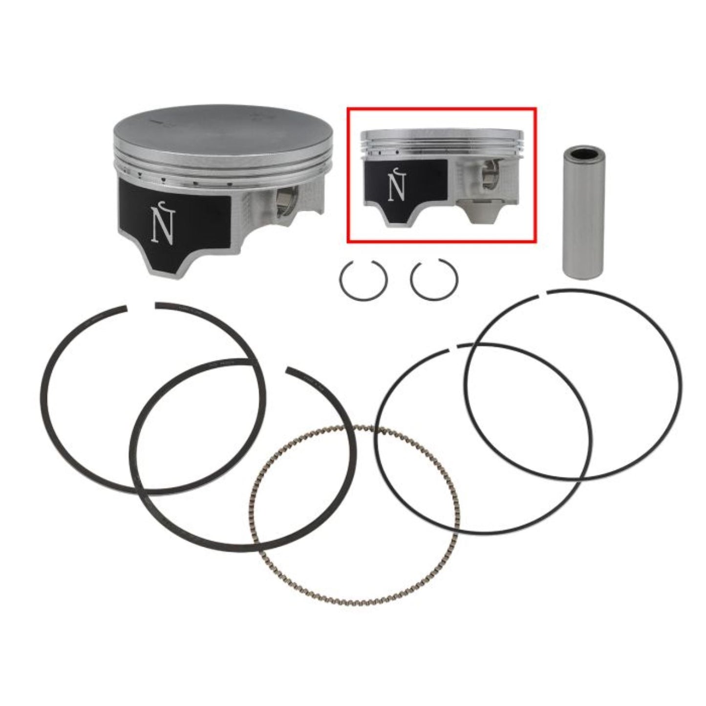 Namura +0.50 Piston Kit for Honda [MPN: NA-10095-2]_1205508