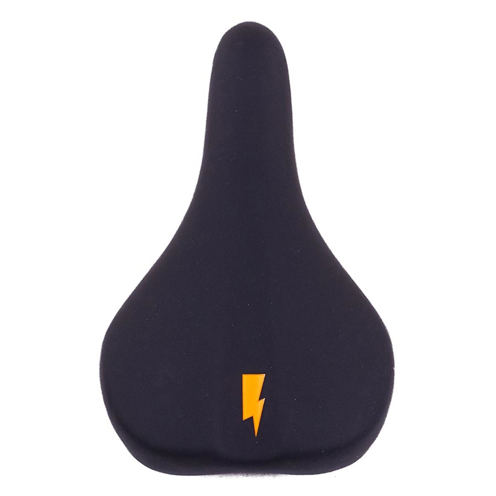 PWR Bikes Saddle for Superbolt 16 - Black/Orange Bolt 551138-02_895958
