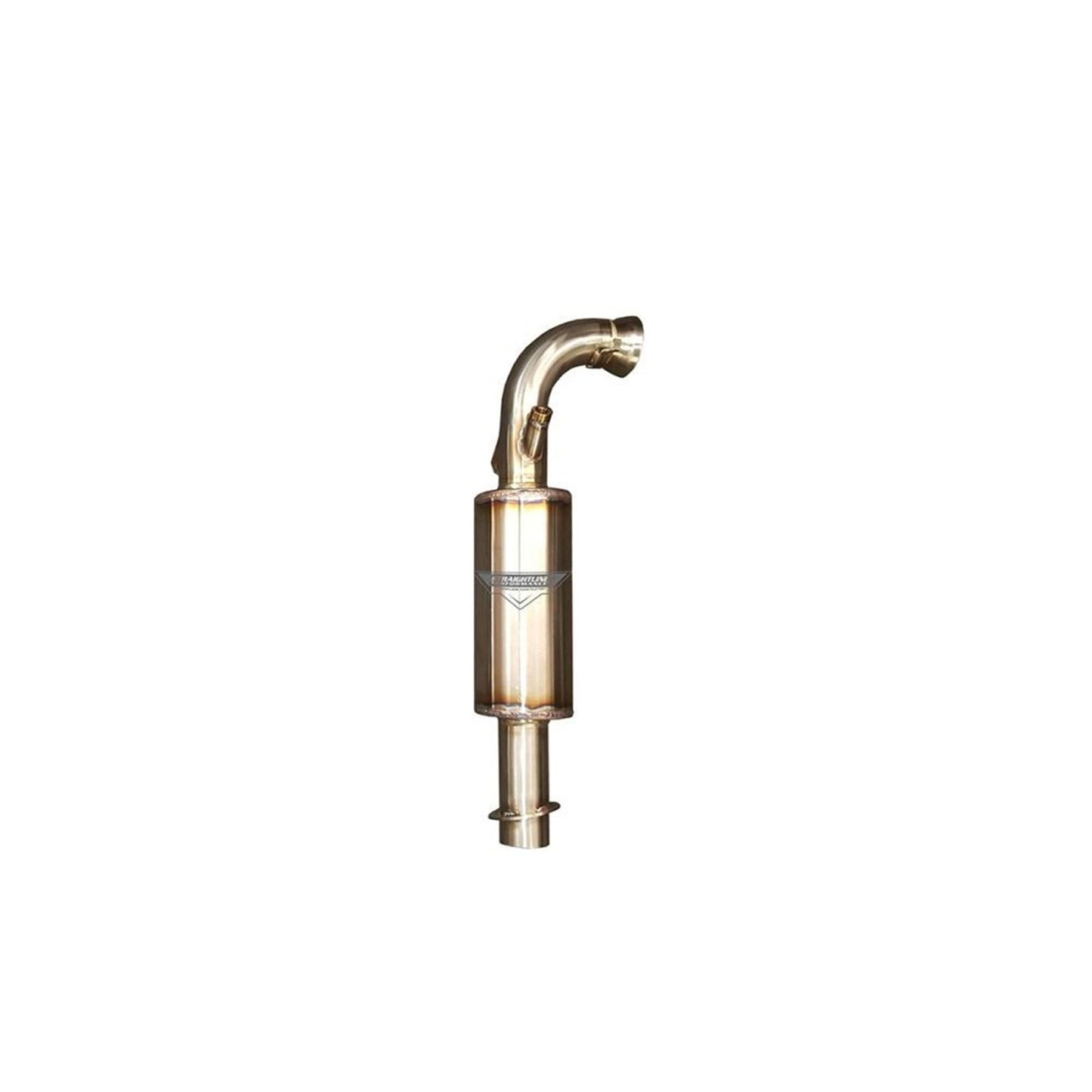 Straightline Performance Lightweight Muffler Polished - Stainless Steel  [MPN: 134-210]_2568828
