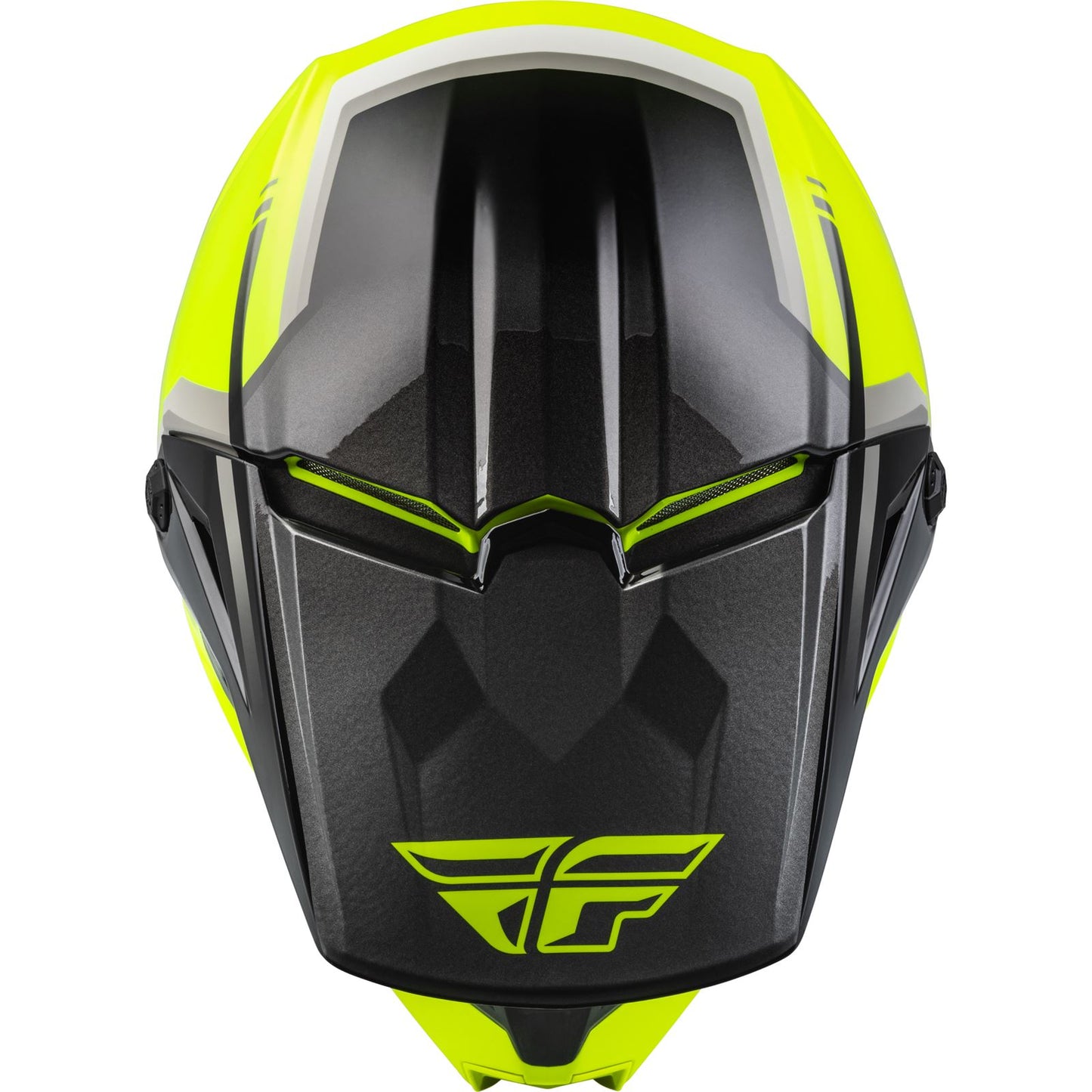 Fly Racing Kinetic Vision Helmet - Hi-Vis/Black_897052
