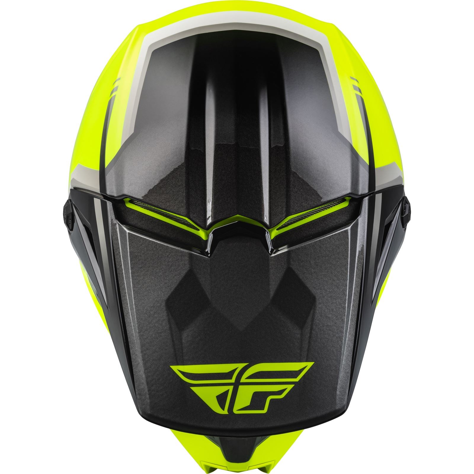 Fly Racing Kinetic Vision Helmet - Hi-Vis/Black_897052