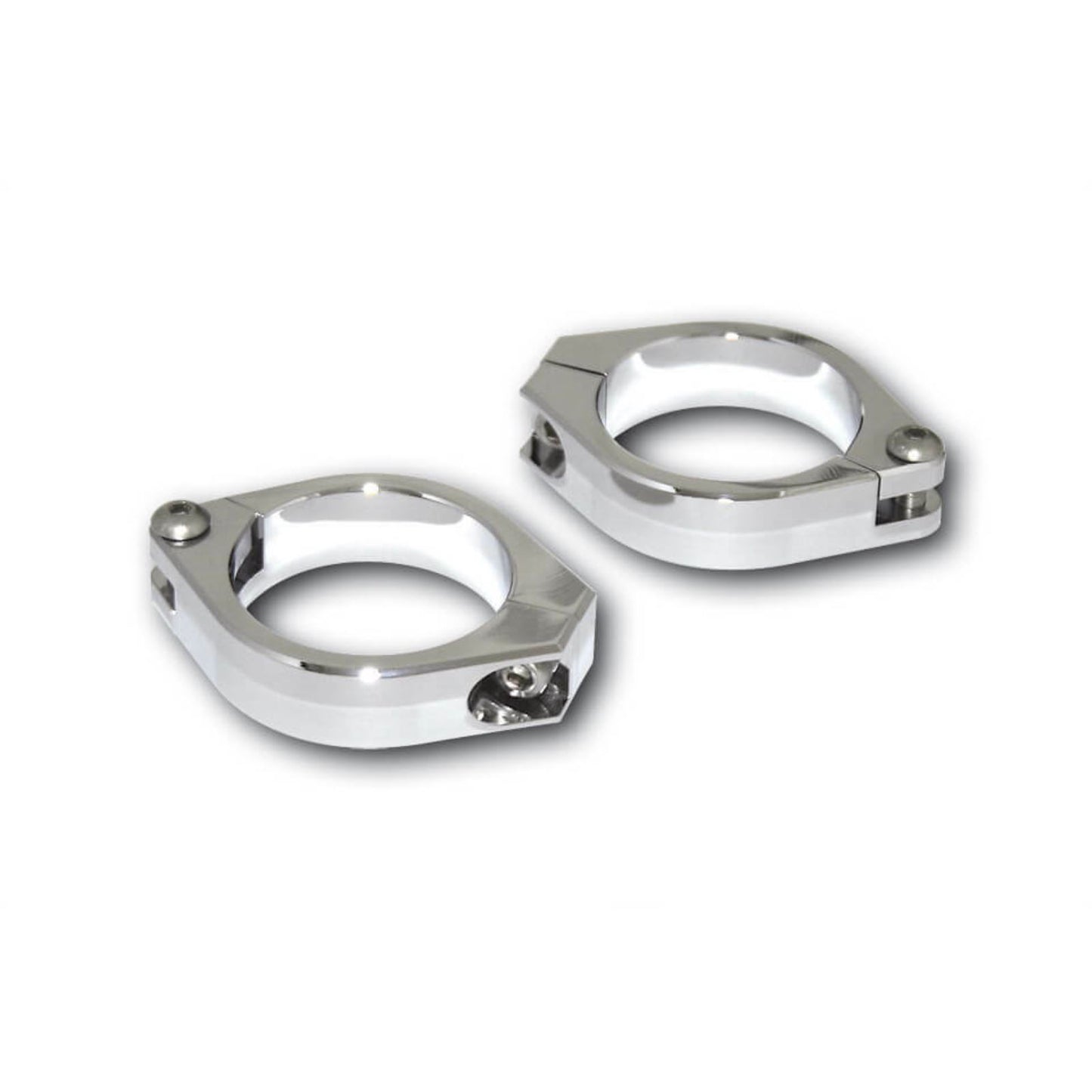 Highsider Fork Clamps - 42-43 mm -  Chrome [MPN: 207-409]_1170257