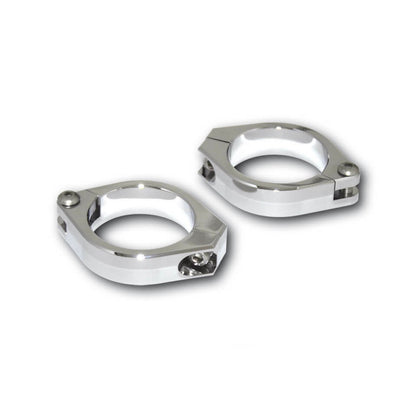 Highsider Fork Clamps - 42-43 mm -  Chrome [MPN: 207-409]_1170257