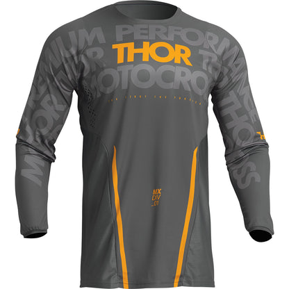 Thor Pulse Mono Jersey - Gray/Yellow - Small 2910-7103_1077339