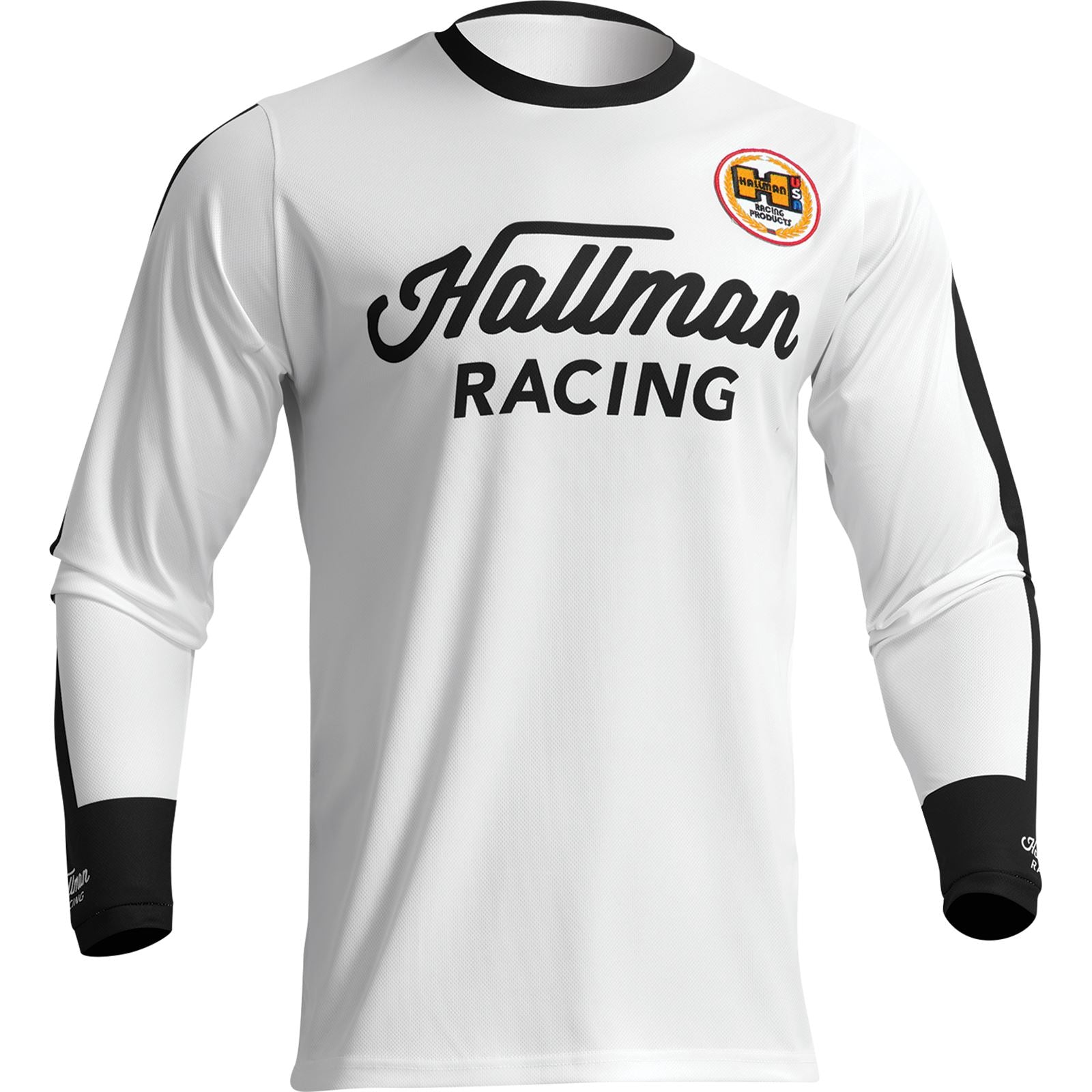 Thor Differ Roosted Jersey - White/Black - Small 2910-7115_1077409