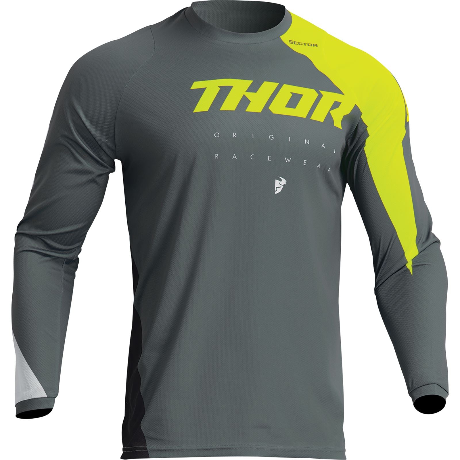 Thor Sector Edge Jersey - Gray/Acid - Medium 2910-7140_1077509