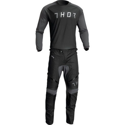 Thor Terrain Jersey - Black/Charcoal - Large 2910-7162_1077626