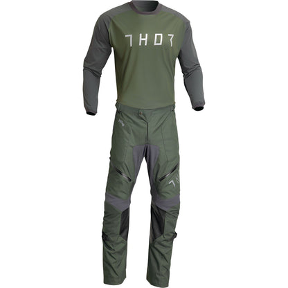 Thor Terrain Jersey - Army/Charcoal - XL 2910-7169_1077606