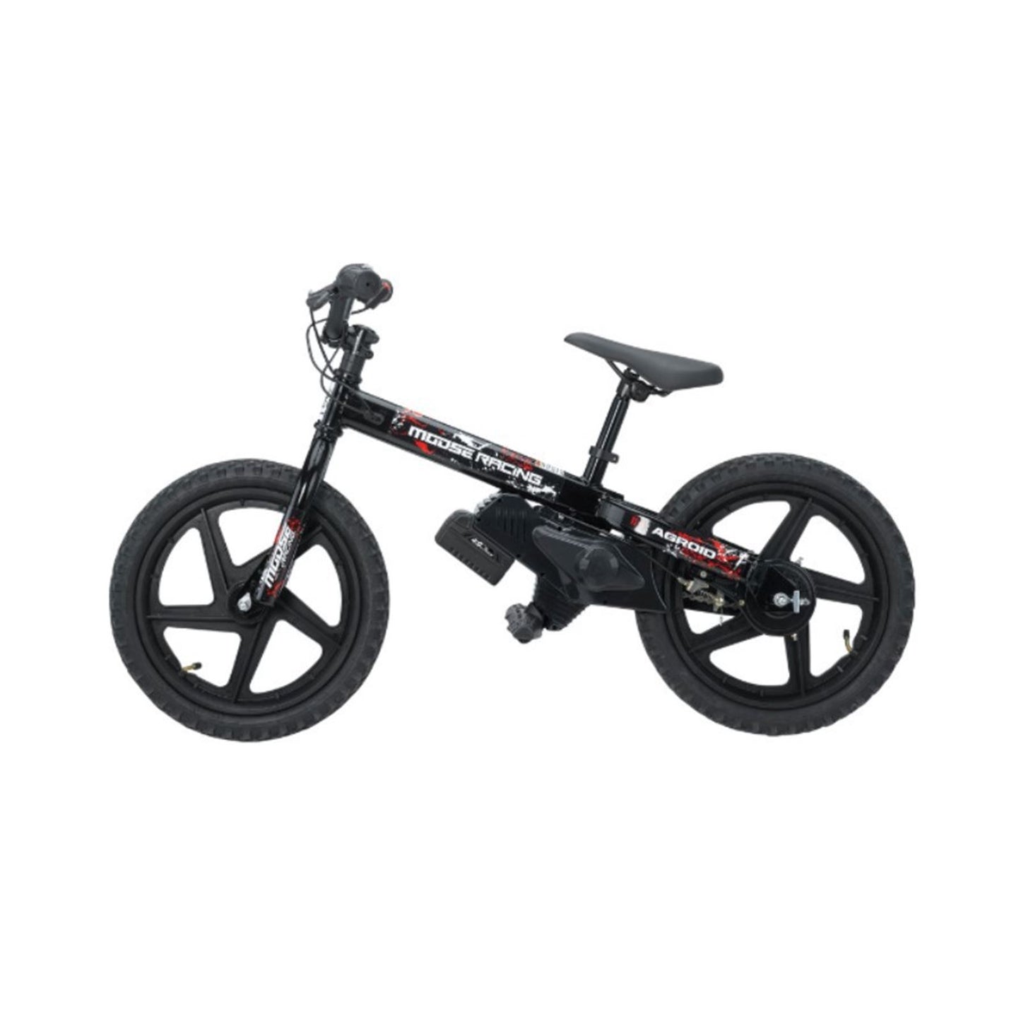 Motomentum RS-16 SuperBolt 16" Kids Electric Bike - Black [MPN: 4901-0011]_1839971
