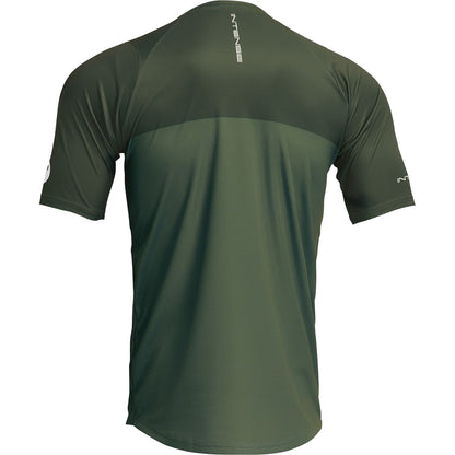 Thor Intense Assist Censis Jersey - Short-Sleeve - Forest Green - Large 5020-0213_1079485