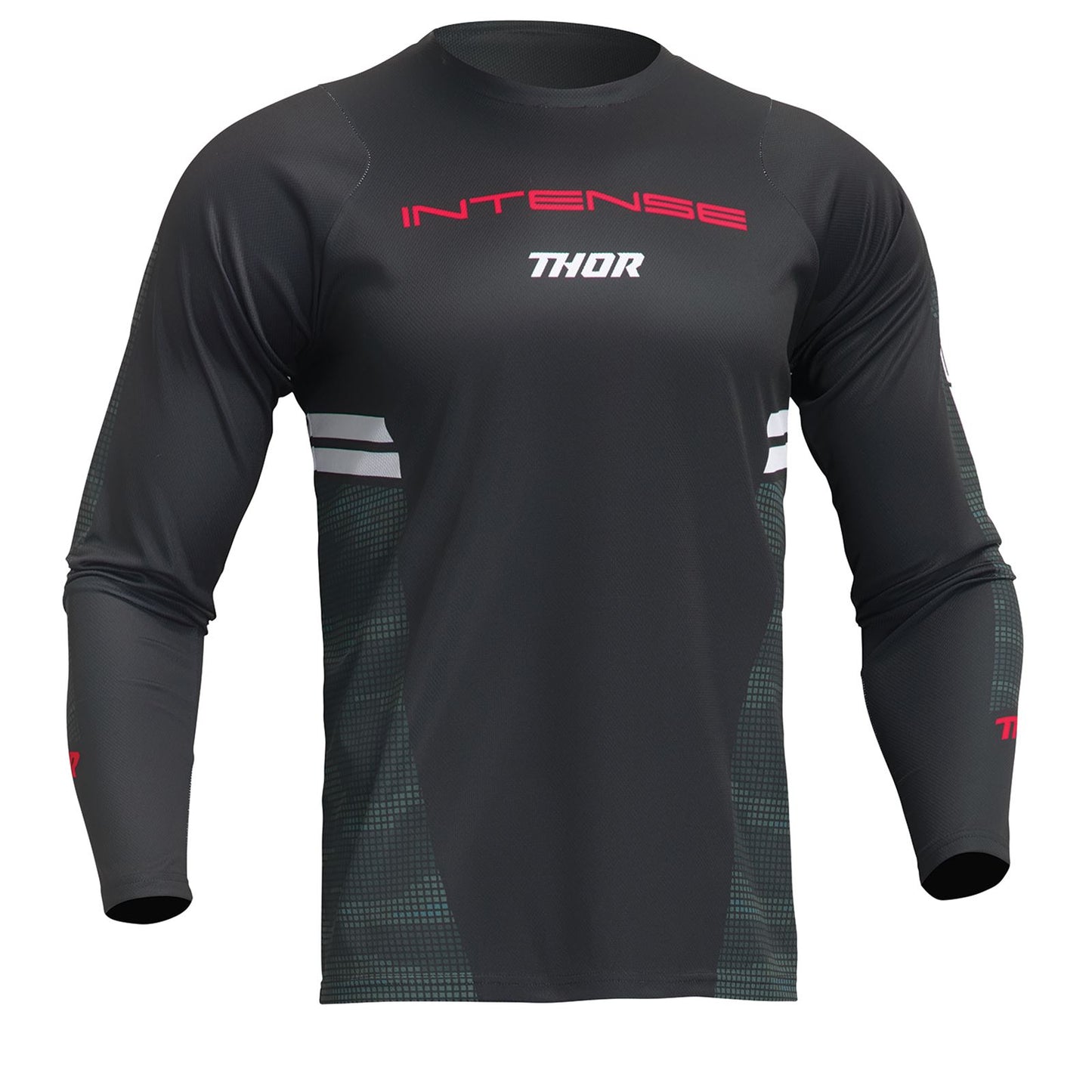Thor Intense Assist Berm Long-Sleeve Jersey - Black/Camo - 2XL 5020-0227_1079522