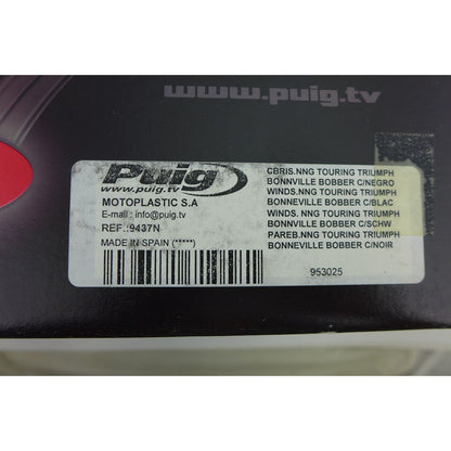 Puig TOURING WINDSCREEN FOR '17-21 TRIUMPH BONNEVILLE BOBBER OPEN BOX 9437N_900267