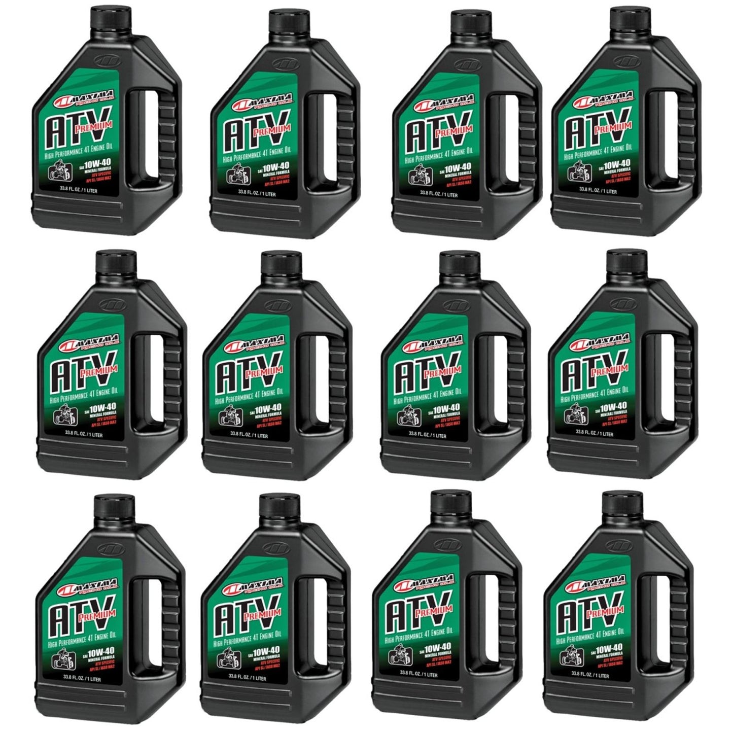 Maxima ATV Premium 4T 10W-40 - 1 Liter - 12/Pack 33901X12_897388