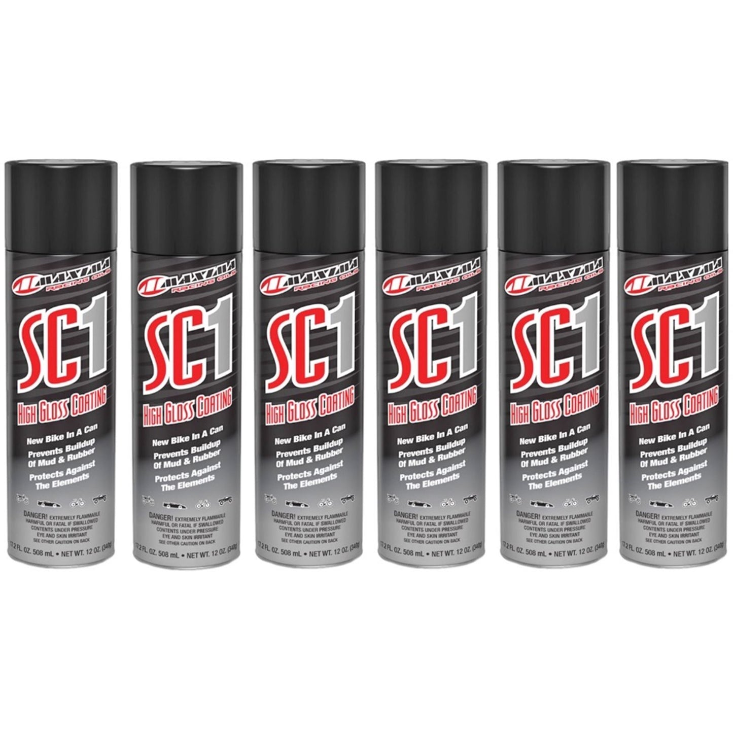 Maxima High Gloss SC1 Clear Coat Silicone Spray 12oz - 6/Pack 78920X6_897651